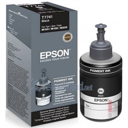  Kartuša Epson T7741 črna/black steklenička original Cene