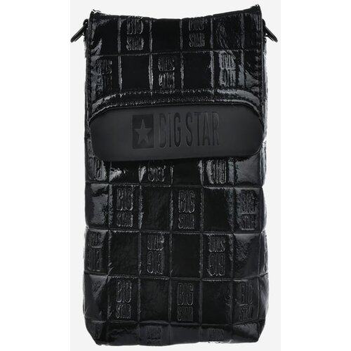 Big Star Lacquered handbag Saszetka black Slike