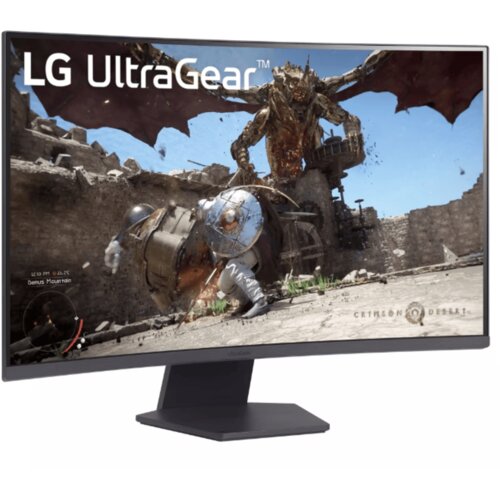 LG 32" UltraGear 32GS60QC-BCurved, VA, QHD, 300cd, 1ms180Hz, 3000:1, 2xHDMI, DP, Tilt Cijene