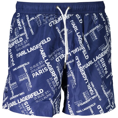 KARL LAGERFELD BEACHWEAR SWIMSUIT BOTTOM MEN BLUE Cene