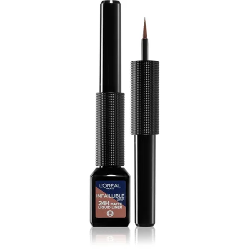 L´Oréal Paris Superliner Matte Signature tekući eyelineri nijansa 03 Marron Signature