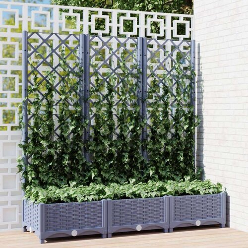  Sadilica s rešetkom tamnosiva 120 x 40 x 121 5 cm pp Cijene