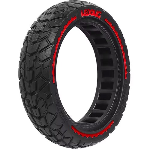  Guma za električni trotinet 8.5x2.0 inch off road crno crvena Slike