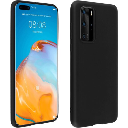 AVIZAR Silikonski gel ovitek mat fini&scaron; za Huawei P40 Pro - crn, (20720155) Cene