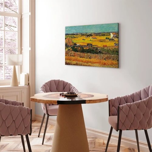  Slika - Vincent van Gogh &amp;ndash; The Harvest 120x80 Na talijanskom platnu Slike