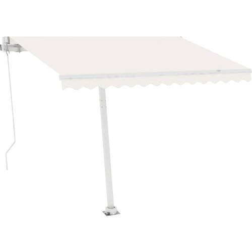 Maison Chic Prostostoječa ročno zložljiva tenda - Senčniki 300x250 cm krem, (22038347) Slike