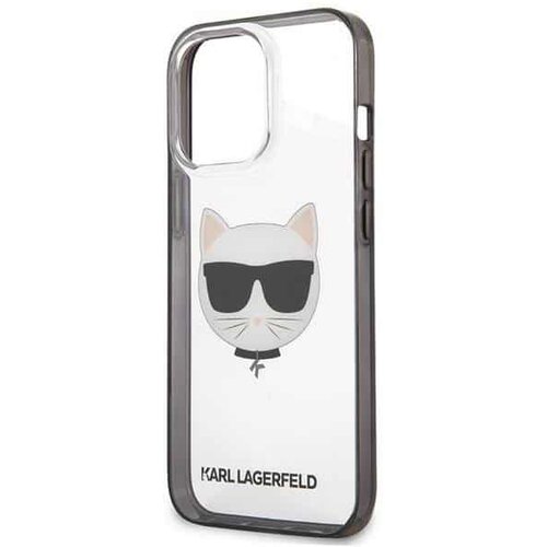 Karl Lagerfeld maska za iPhone 13 Pro Transparent Iconic Choupette Slike