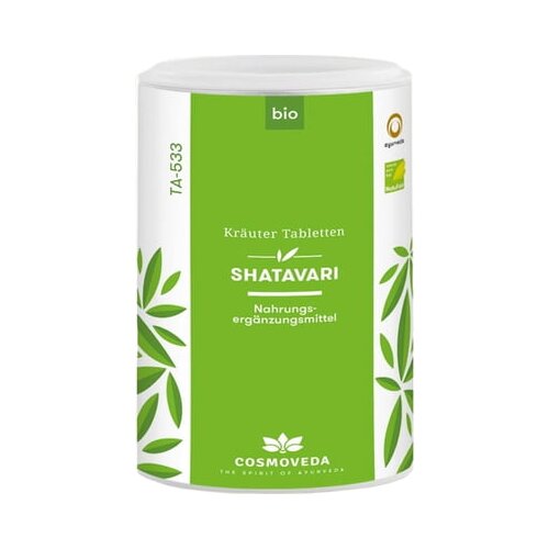 Cosmoveda Bio biljne tablete shatavari - 150 g Slike