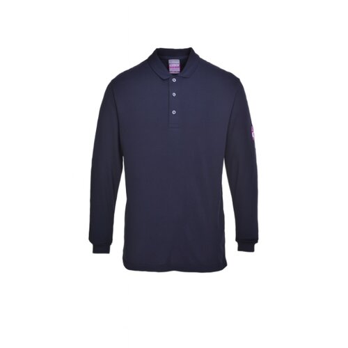 PORTWEST Polo majica sa dugim rukavima fr10 - vatrootporna antistatik, teget, vel. xxl ( 63547 ) Cene