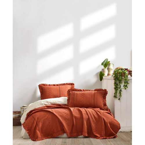 L'essentiel Maison Set Prekrivač za bračni krevet Tziana, 220x240cm, Crveni Cene