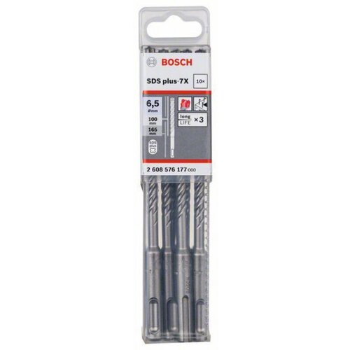 Bosch hamer burgija SDS plus-7X 6,5 x 100 x 165 mm, 1 komad ( 2608576177. ) Cene