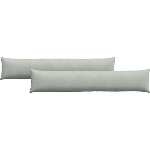  jastučići za sofu 2 pcs svijetlo siva 200 x 40 cm Slike