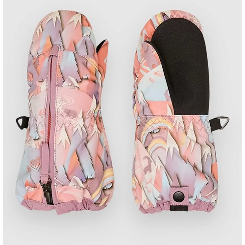 Roxy Snows Up Kids Rokavice Mitt coral chic papercut Cene