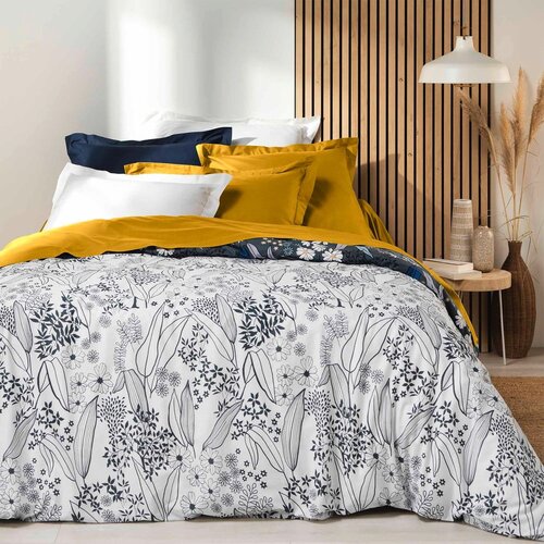 Douceur d int&amp;eacute;rieur Rumena napenjalna rjuha iz organskega bombaža 160x200 cm Biolina &amp;ndash; Slike