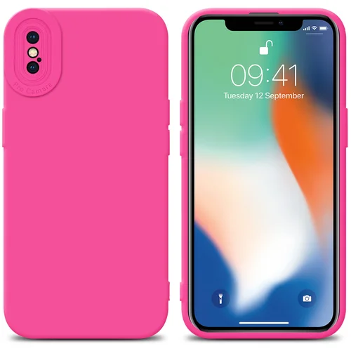 Cadorabo Ohišje, združljiv z Apple v Fluid Hotpink - zaščitni pokrov iz fleksibilnega silikona TPU, (20596182)