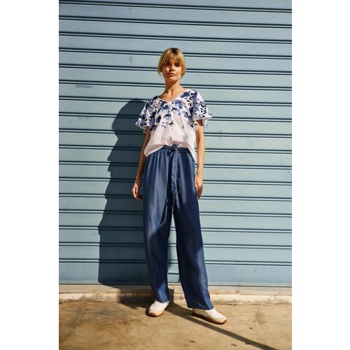 Marisse Blue Lyocell Pants Cijene