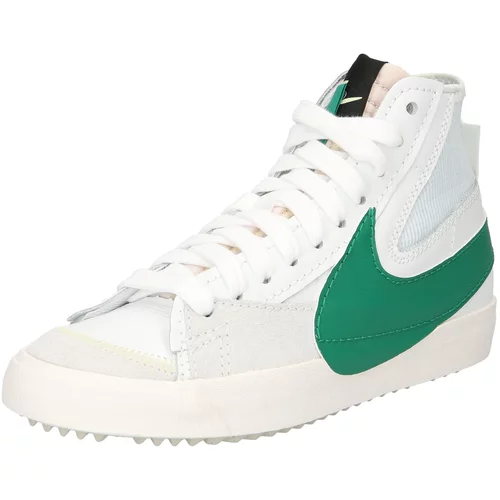 Nike Sportswear Visoke superge zelena / bela