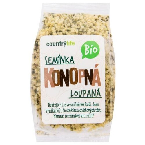 Country Life BIO oljuštene semenke konoplje 14 x 250 g Cene