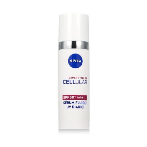 Nivea Cellular Expert Filler Daily UV Serum Fluid SPF50+ proizvod za zaštitu lica od sunca za sve vrste kože 30 ml za žene Cijene