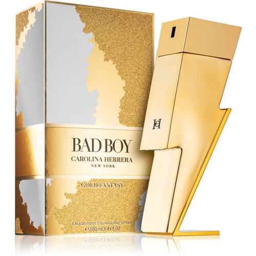 Carolina Herrera Bad Boy Gold Fantasy toaletna voda 100 ml za mo&amp;scaron;ke Slike