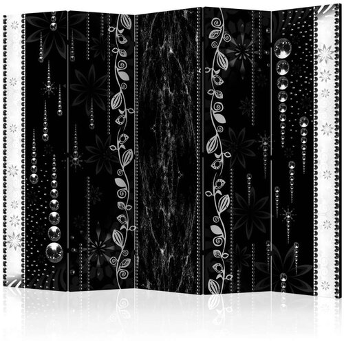  Paravan u 5 dijelova - Black Elegance II [Room Dividers] 225x172 Cijene