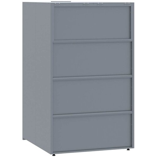  Spremi&amp;scaron;te za 3 kanta za otpad sivo 207x79x117 cm čelično Slike