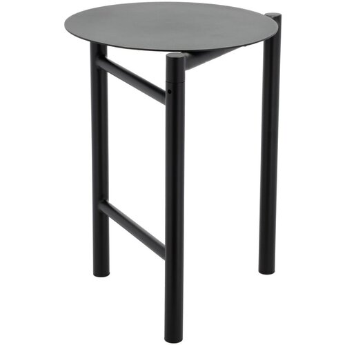 Zone Crni metalni stolac Disc – Cijene