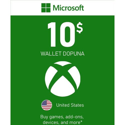 Microsoft xbox dopuna - wallet gift card - 10$ (us) / digital Cene