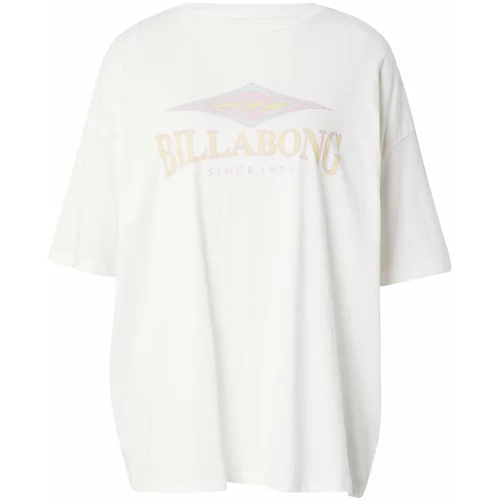 Billabong Majica 'DIAMOND WAVE' žuta / svijetlosiva / pastelno zelena / roza