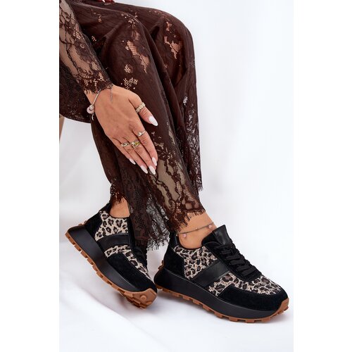 VINCEZA Suede Women's Sneakers On Platform Panther Cijene