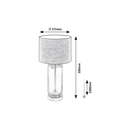 Rabalux Rien 74049 Stona lampa Slike