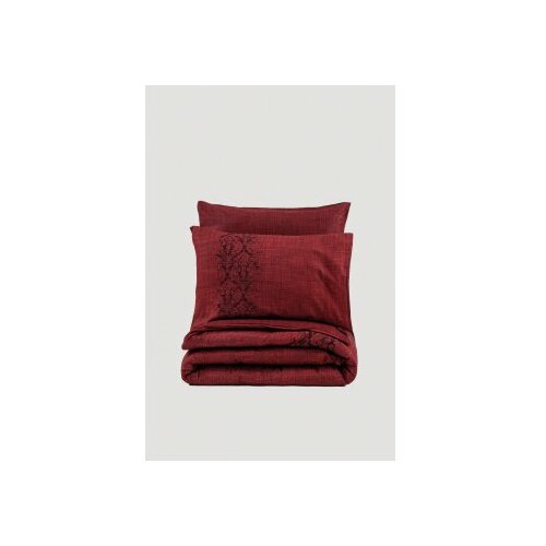 Lessentiel Maison ranforce komplet posteljina (160 x 220) sooty claret red Slike