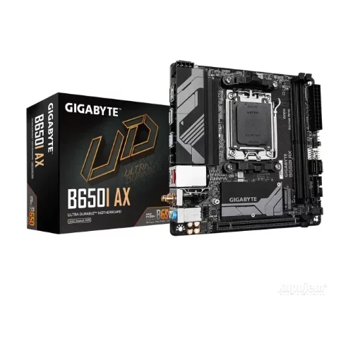 Gigabyte B650I AX/1.0/matična plošča/mini ITX/Vtičnica AM5/AMD B650 B650I AX