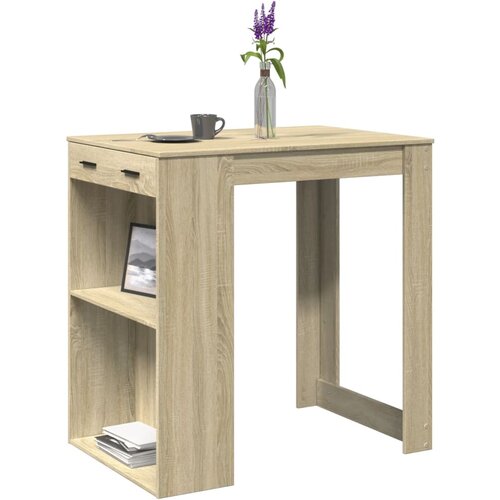 vidaXL Barski stol boja hrasta 102x70x103,5 cm konstruirano drvo Cijene