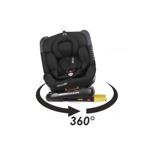 Coccolle Otro&amp;scaron;ki avtosedež Altira 0-36 kg vrtljiv 360 isofix iSize Diamond Black, (20440496) Slike
