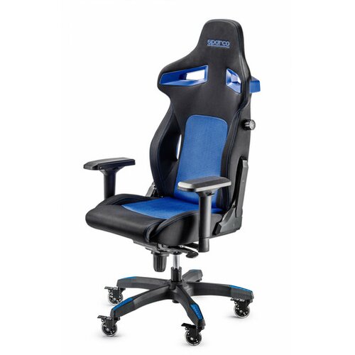 Sparco Stint gaming stolica, crno/plava Slike