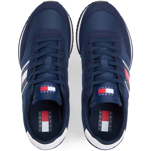 Tommy Jeans Niske tenisice &amp;#039;CLASSIC&amp;#039; mornarsko plava / crvena / bijela Slike