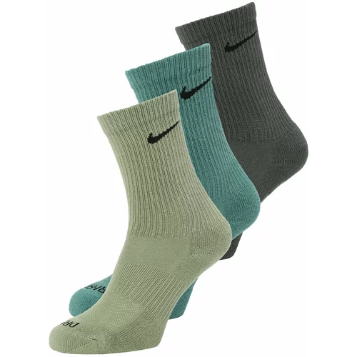 Nike Sportske čarape 'Everyday' tirkiz / kaki / maslinasta / crna