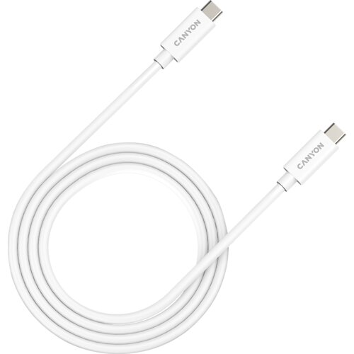 Canyon USB kabel 4.0 UC-44, USB-C/USB-C, 1m, U4-CC-5A1M-E Cene