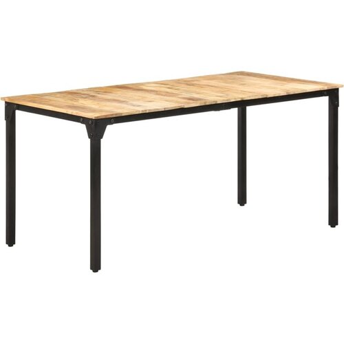  Blagovaonski stol 160 x 80 x 76 cm od grubog drva manga Cijene