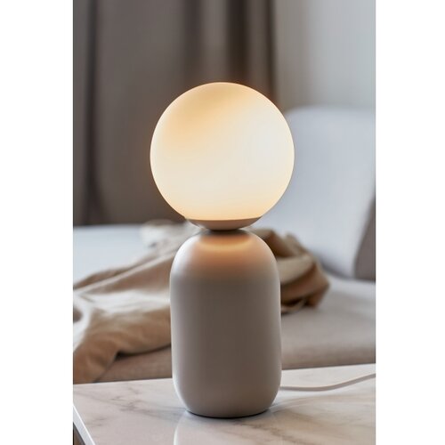Nordlux Stona lampa NOTTI 1xE14/25W/230V siva Slike