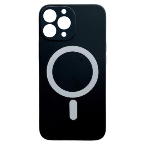  Silikonska futrola magsafe color za iphone 12 pro/ crna Slike
