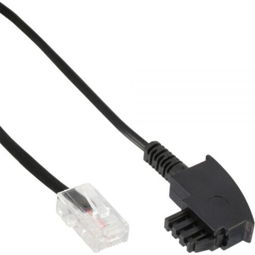 InLine 18520 telefonski kabel 20 m Crno Cene