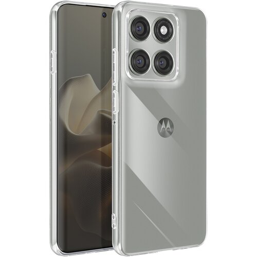 AVIZAR Ohišje za Motorola Edge 60 Pro iz mehkega silikona, Prozorno, (5000011207) Cene