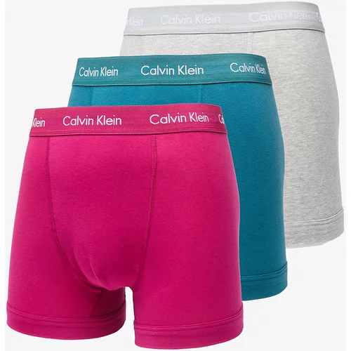 Calvin Klein Cotton Stretch Classic Fit Trunk 3-Pack Multicolor S