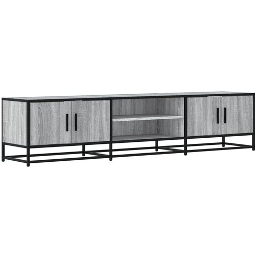 Maison Chic TV omarica - TV enota - Televizijska omarica siva sonoma 180x35x41 cm inženirski les, (21700684) Slike