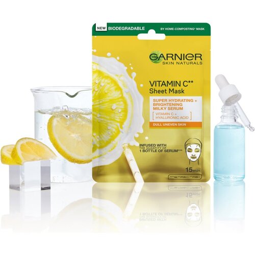 Garnier skin naturals maska u maramici s vitaminom c 28g Slike