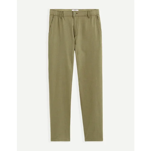 Celio Bolinco Trousers, Linen & Cotton - Mens