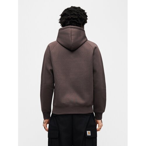 Carhartt WIP Majica &amp;#039;Chase&amp;#039; temno rjava Slike