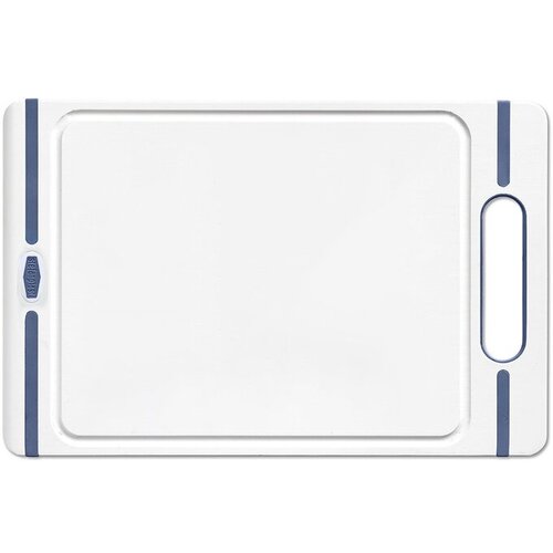 Tosca deska za rezanje Chef 39x25x1cm, belo-modra, pvc Cene
